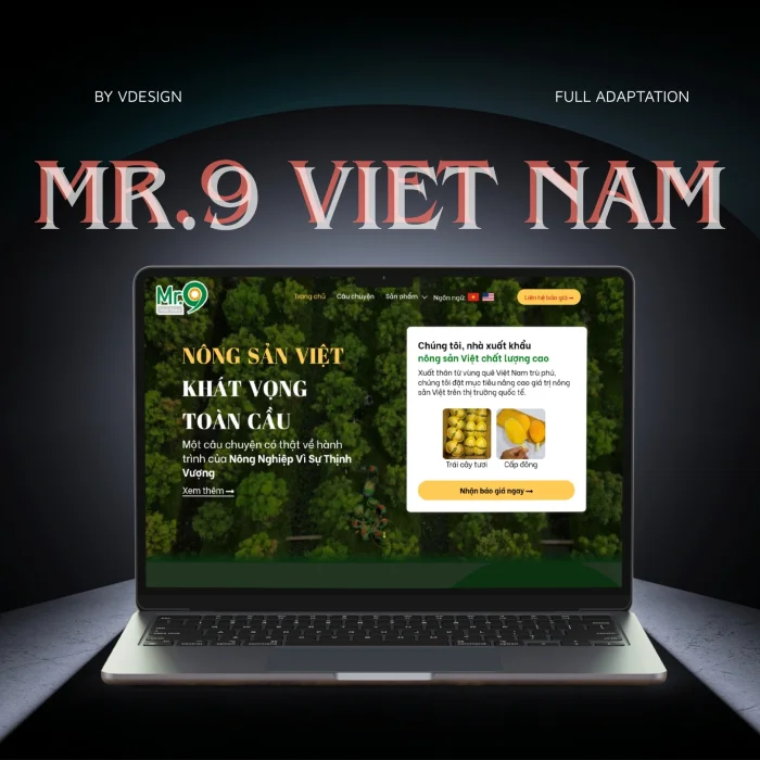 Dự Án Website MR.9 VIỆT NAM - Preview 1