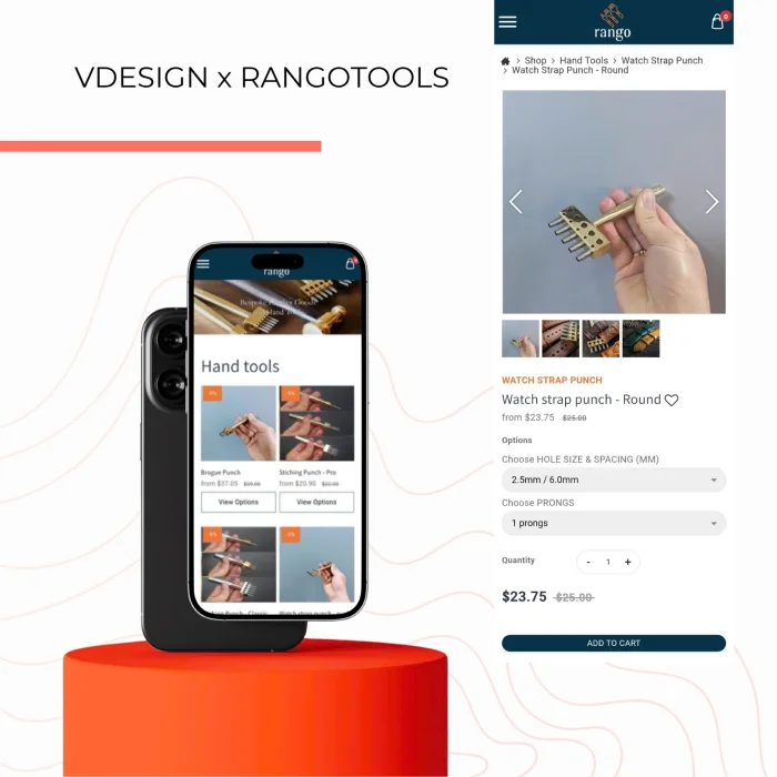 Dự Án Website RANGOTOOLS - Preview 1
