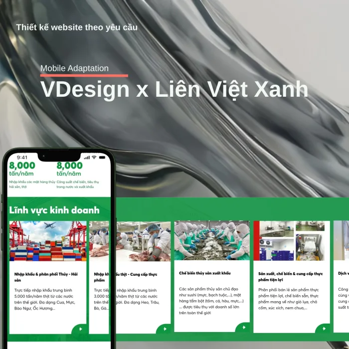 Dự Án Website LIÊN VIỆT XANH - Preview 1