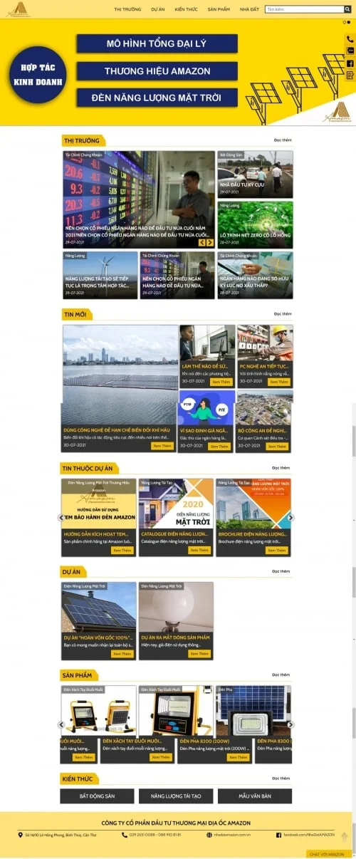 Thiết kế website công ty Amazon - Preview 1