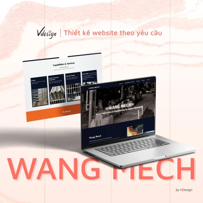 Dự Án Landing Page WANG MECH - Preview 1
