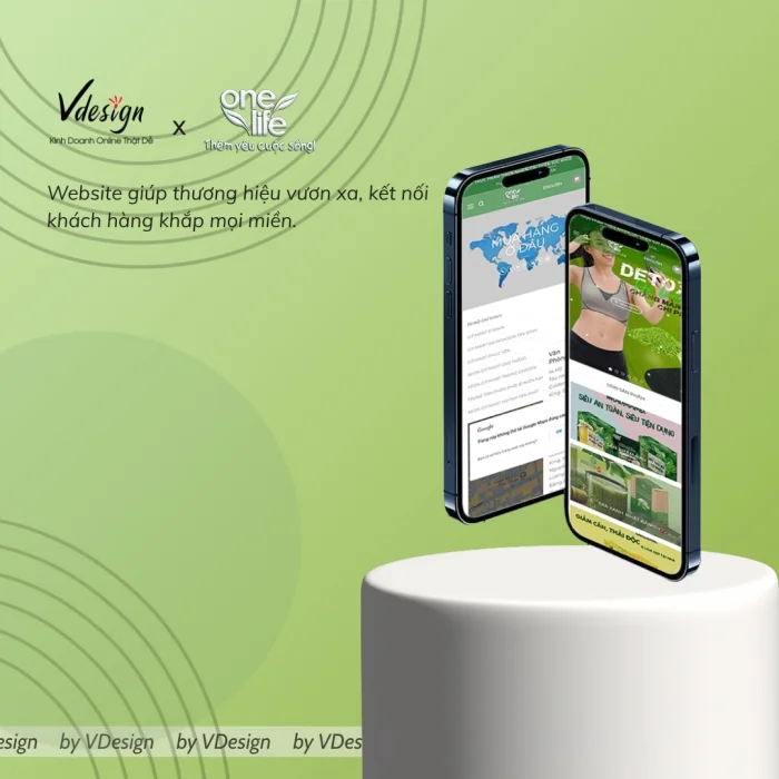 Thiết kế website bán hàng Onelife - Preview 1