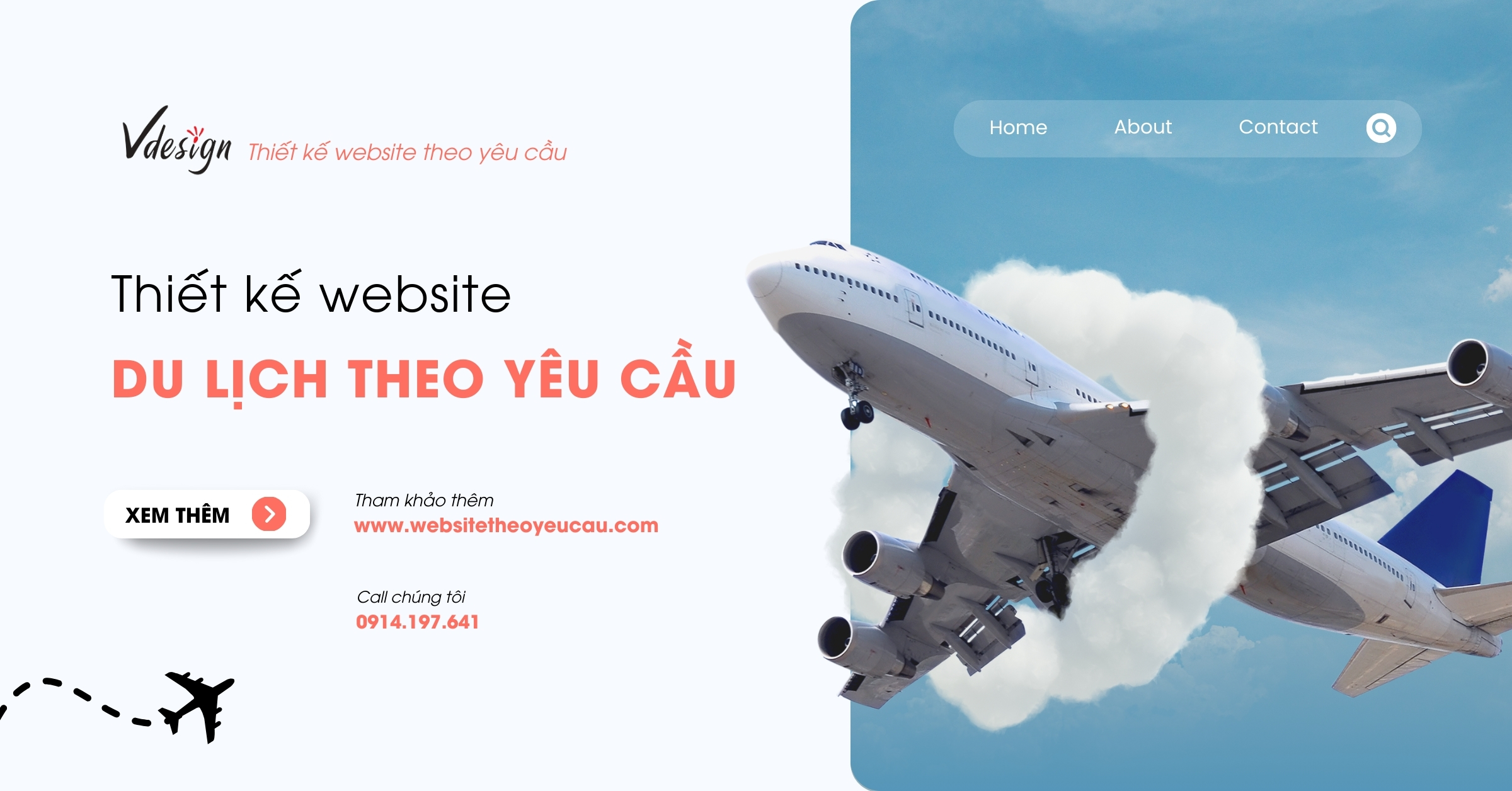 Thiết kế website du lịch theo yêu cầu