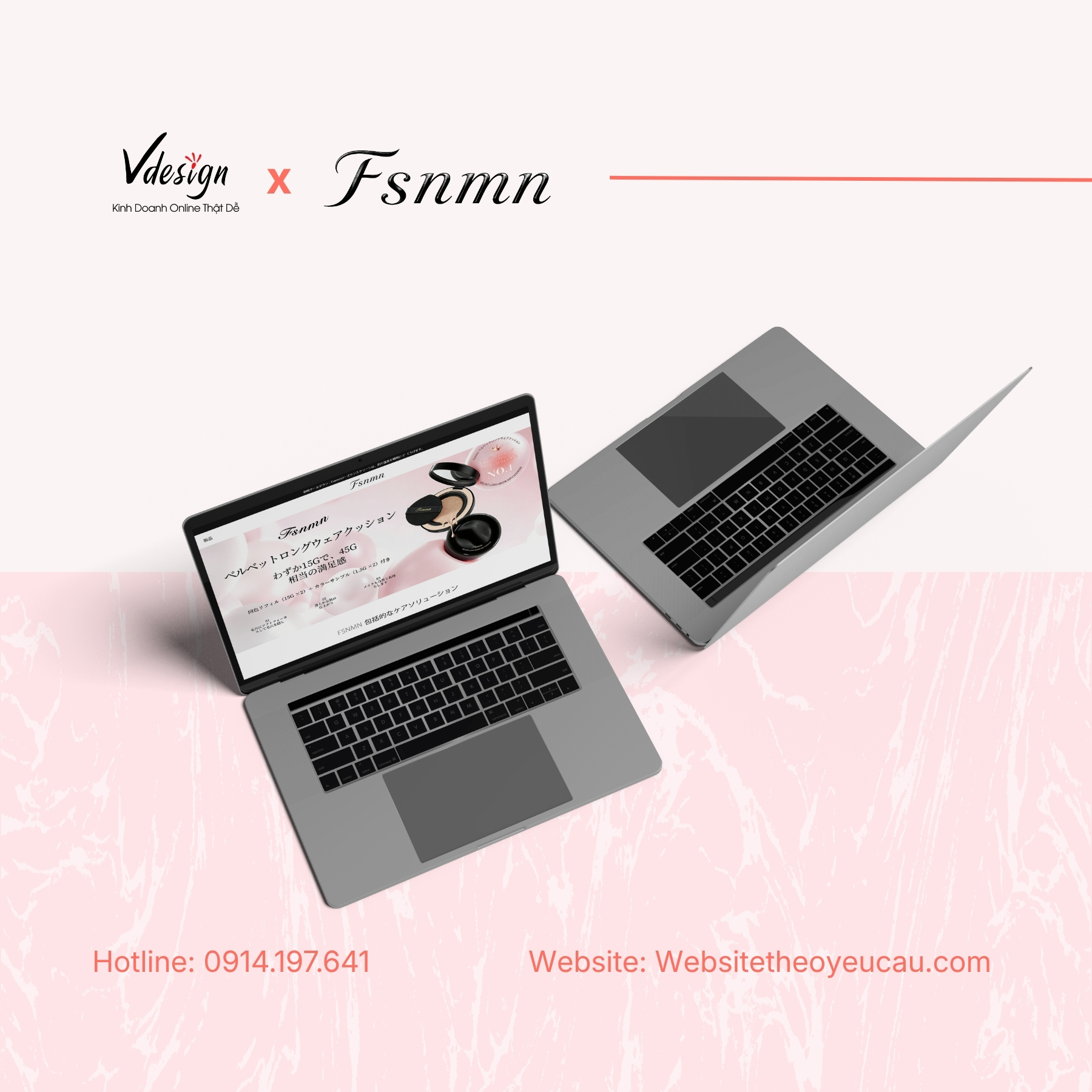 Landing Page FSNMN Online Store