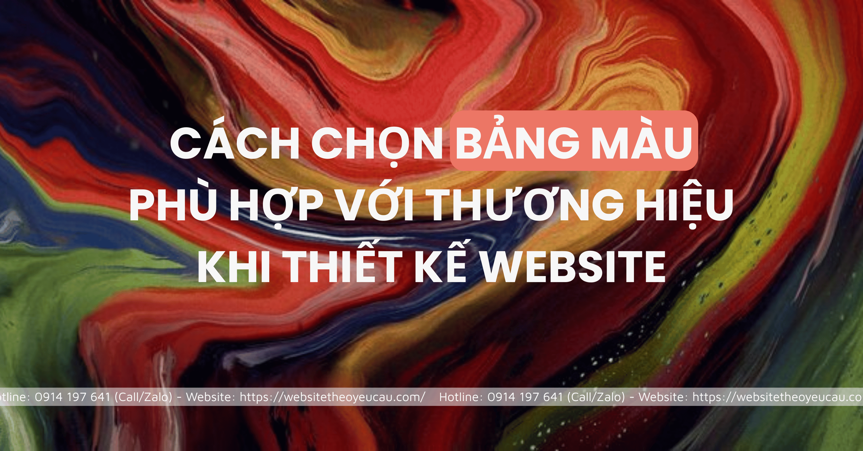 Cách chọn bảng màu phù hợp với thương hiệu khi thiết kế website