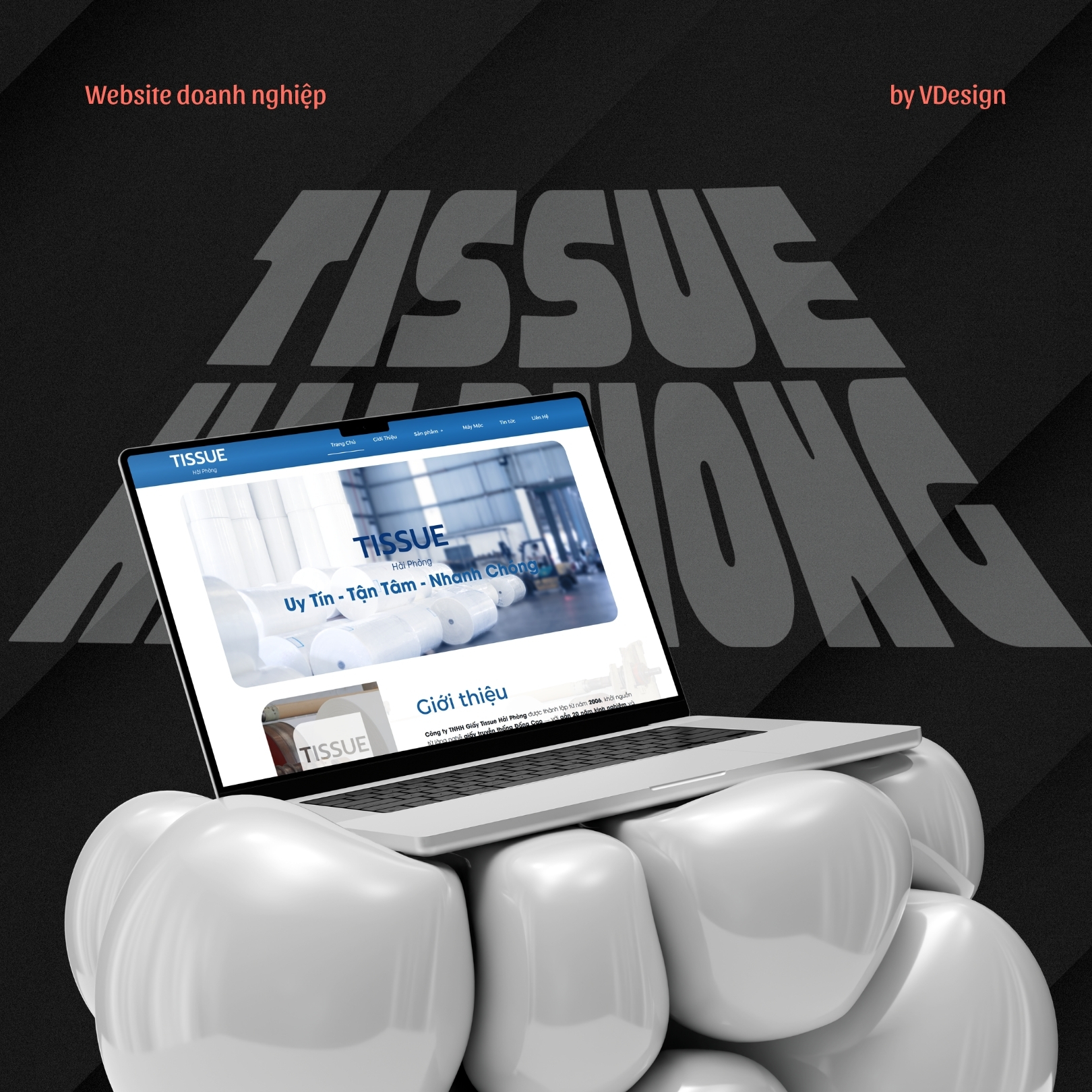 Dự Án Website TISSUE HẢI PHÒNG