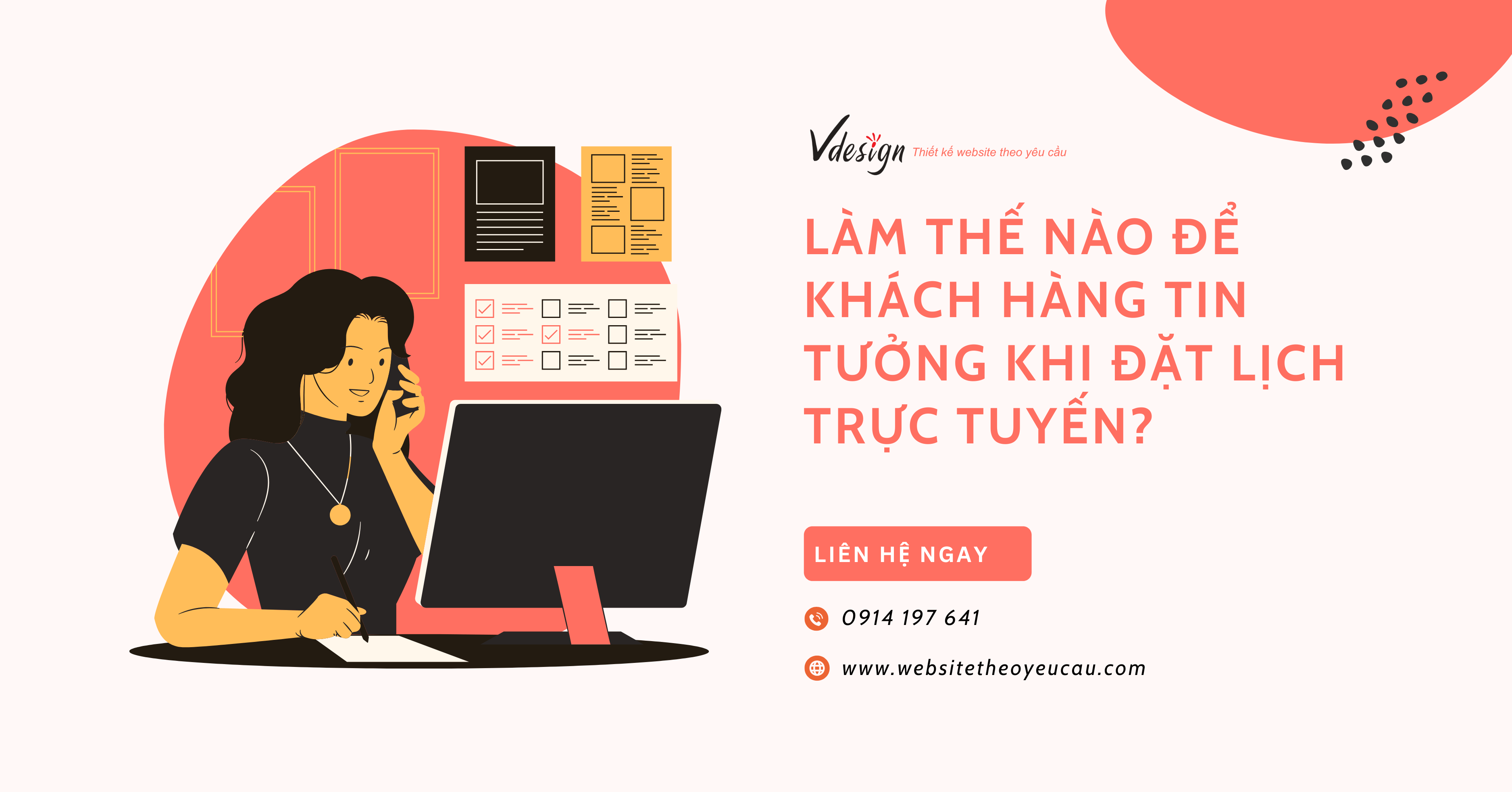 Làm thế nào để khách hàng tin tưởng khi đặt lịch trực tuyến?