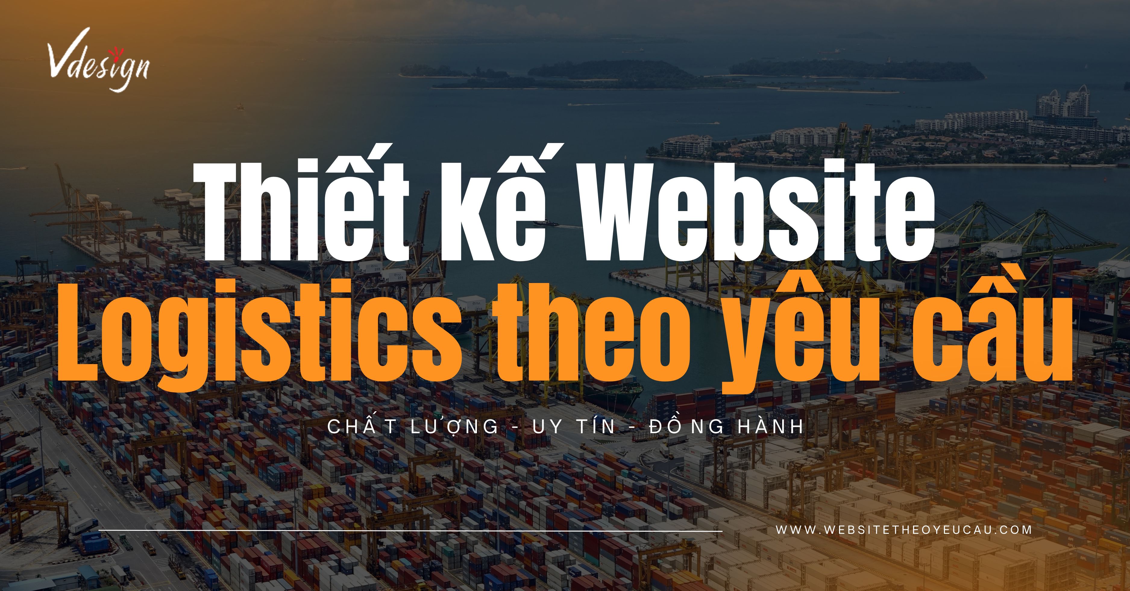 Thiết kế website logistics theo yêu cầu
