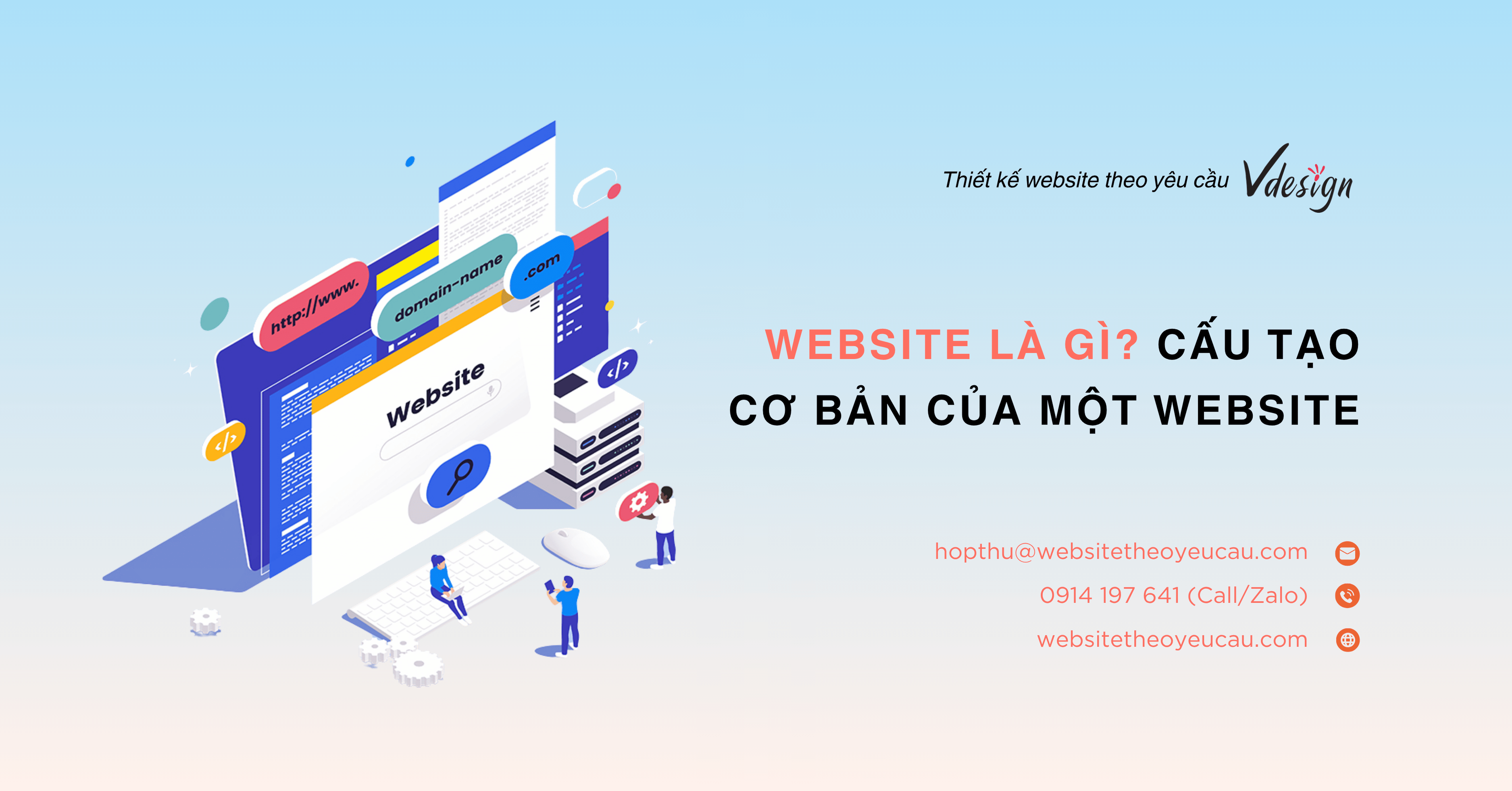 Website là gì? Cấu tạo cơ bản của một website