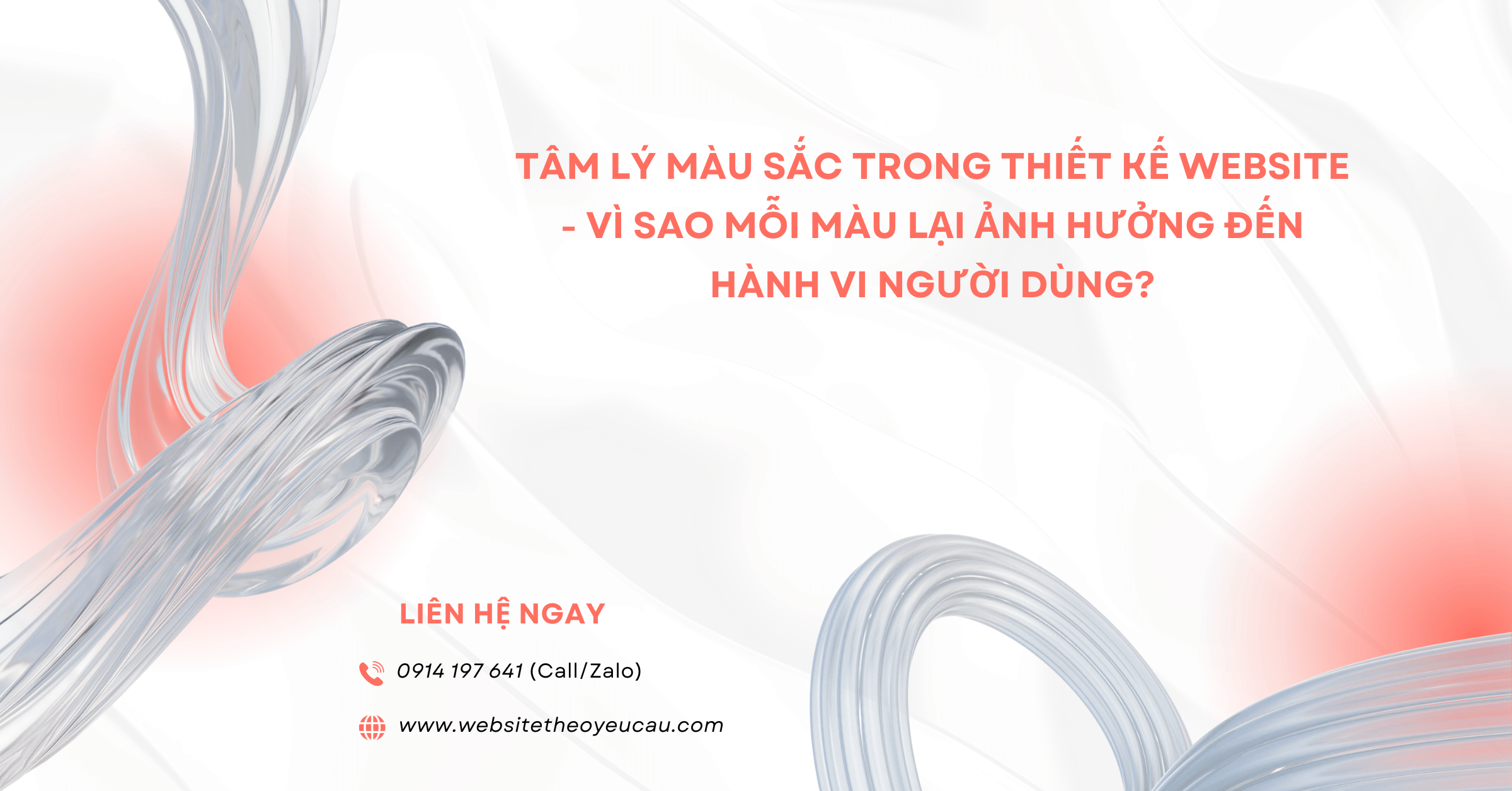 Tâm lý màu sắc trong thiết kế website - Vì sao mỗi màu lại ảnh hưởng đến hành vi người dùng?