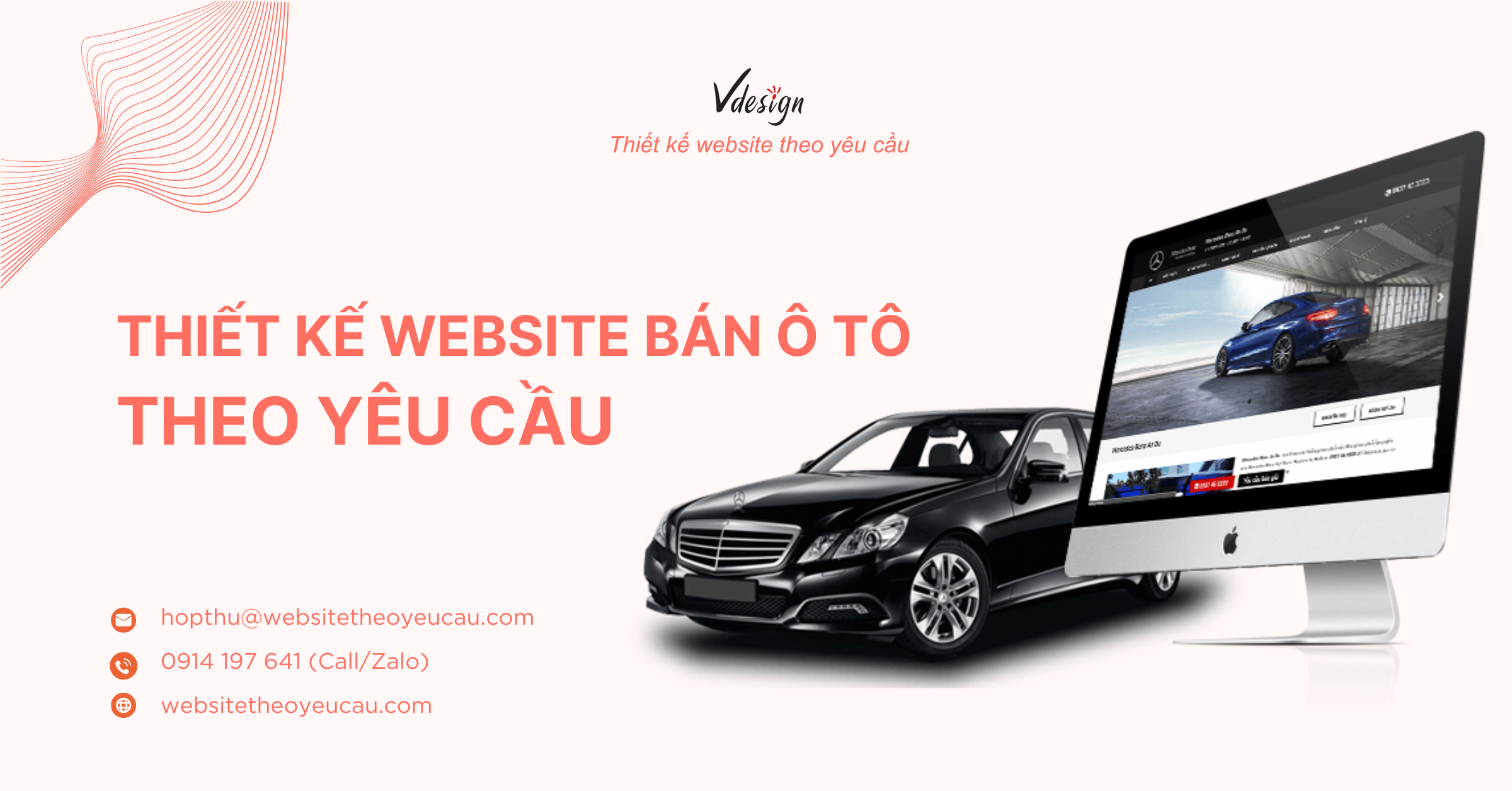 Thiết kế website bán ô tô theo yêu cầu