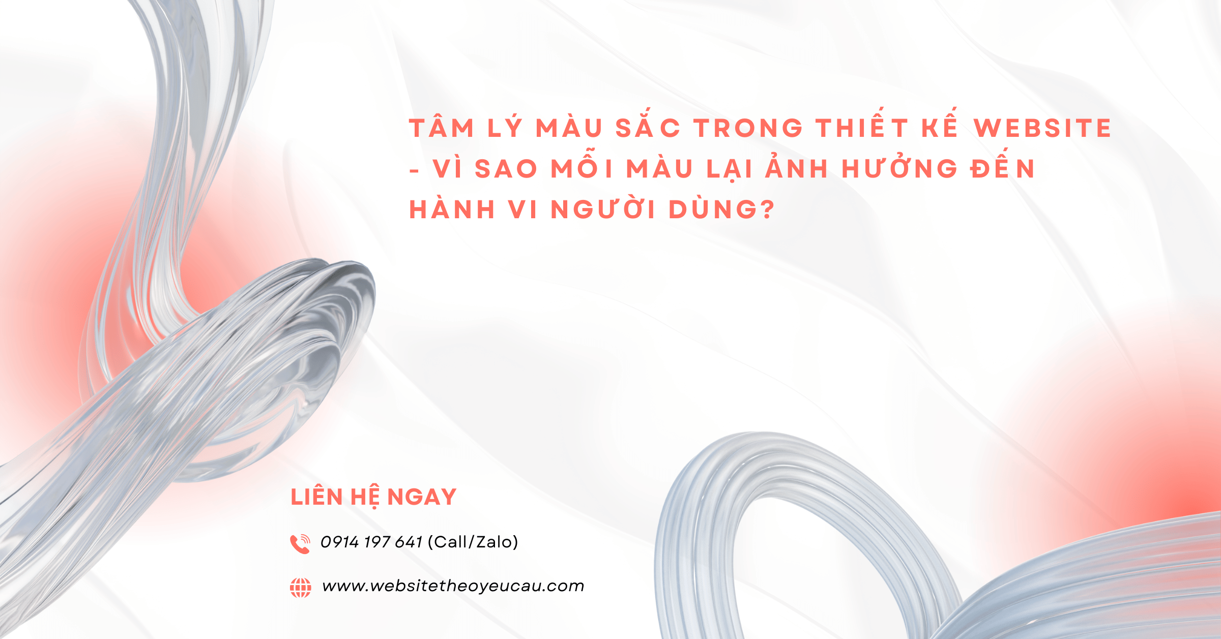 Tâm lý màu sắc trong thiết kế website - Vì sao mỗi màu lại ảnh hưởng đến hành vi người dùng?