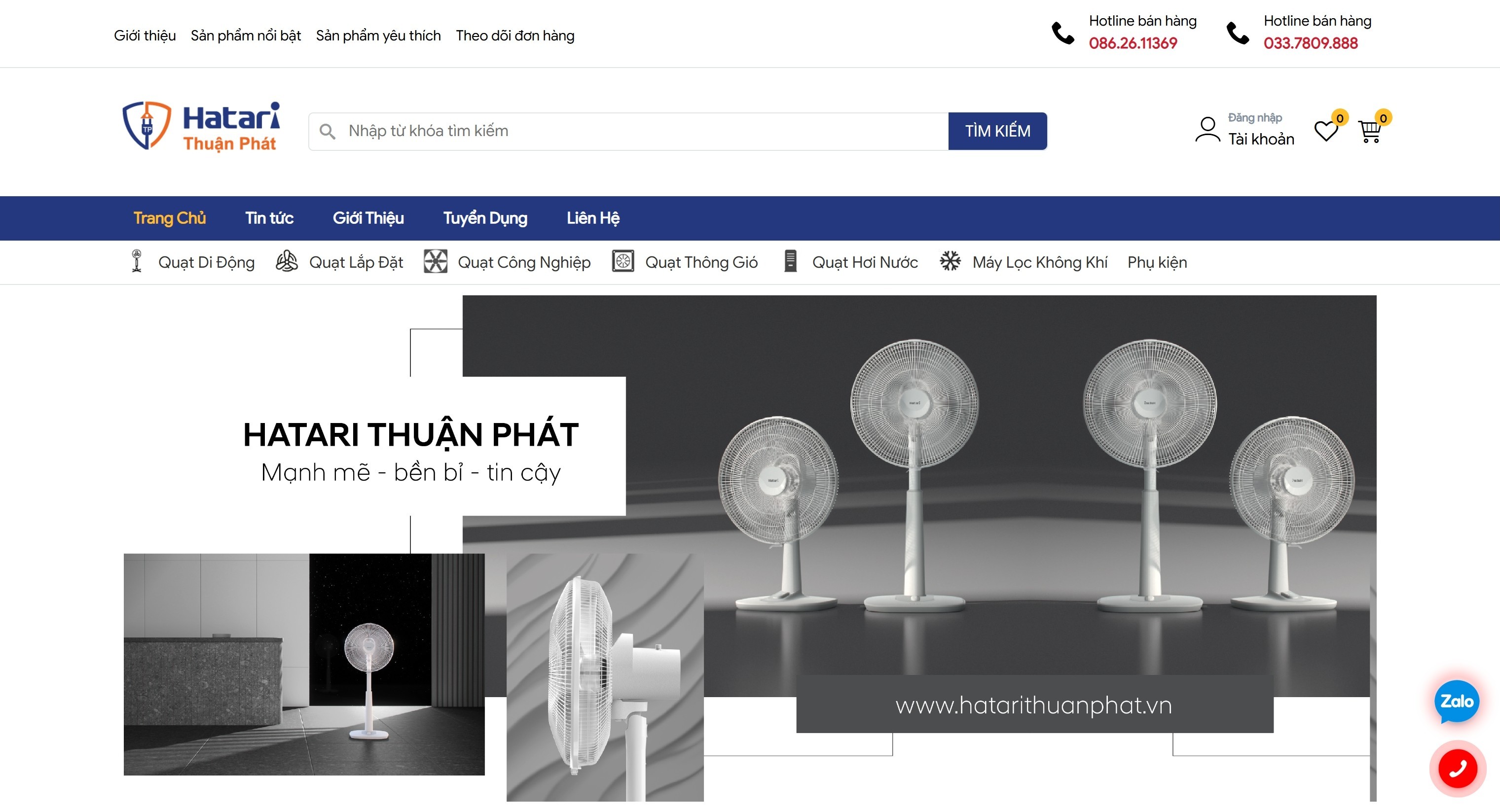 Website bán hàng - tối ưu trưng bày sản phẩm, tăng trải nghiệm mua sắm và hỗ trợ đặt hàng nhanh chóng.