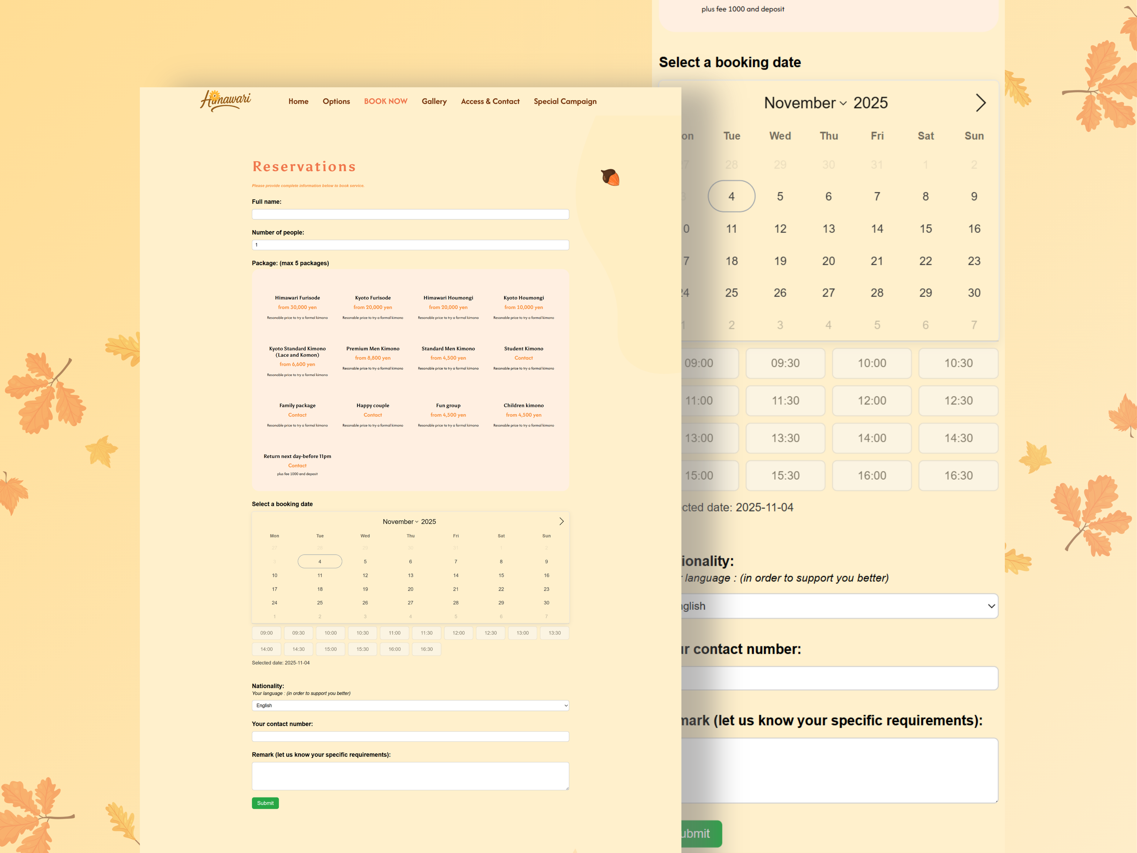 Tính năng booking rõ ràng giúp khách dễ thao tác, rút ngắn quy trình đặt lịch và tăng tỷ lệ hoàn tất hơn.