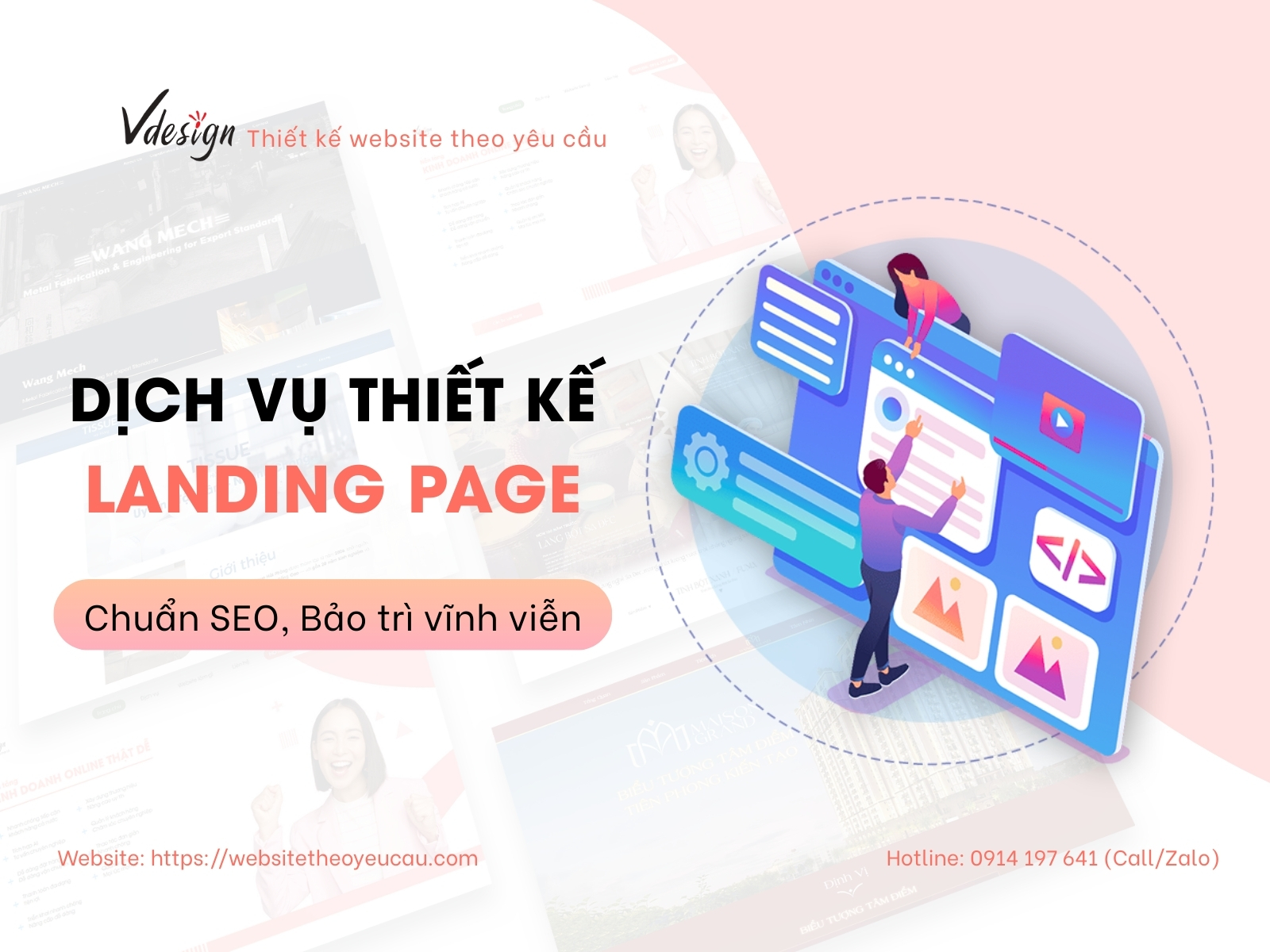 Landing Page phù hợp với cá nhân kinh doanh, shop online và doanh nghiệp vừa & nhỏ cần một trang bán hàng chuyên nghiệp để chạy quảng cáo hoặc giới thiệu sản phẩm.
