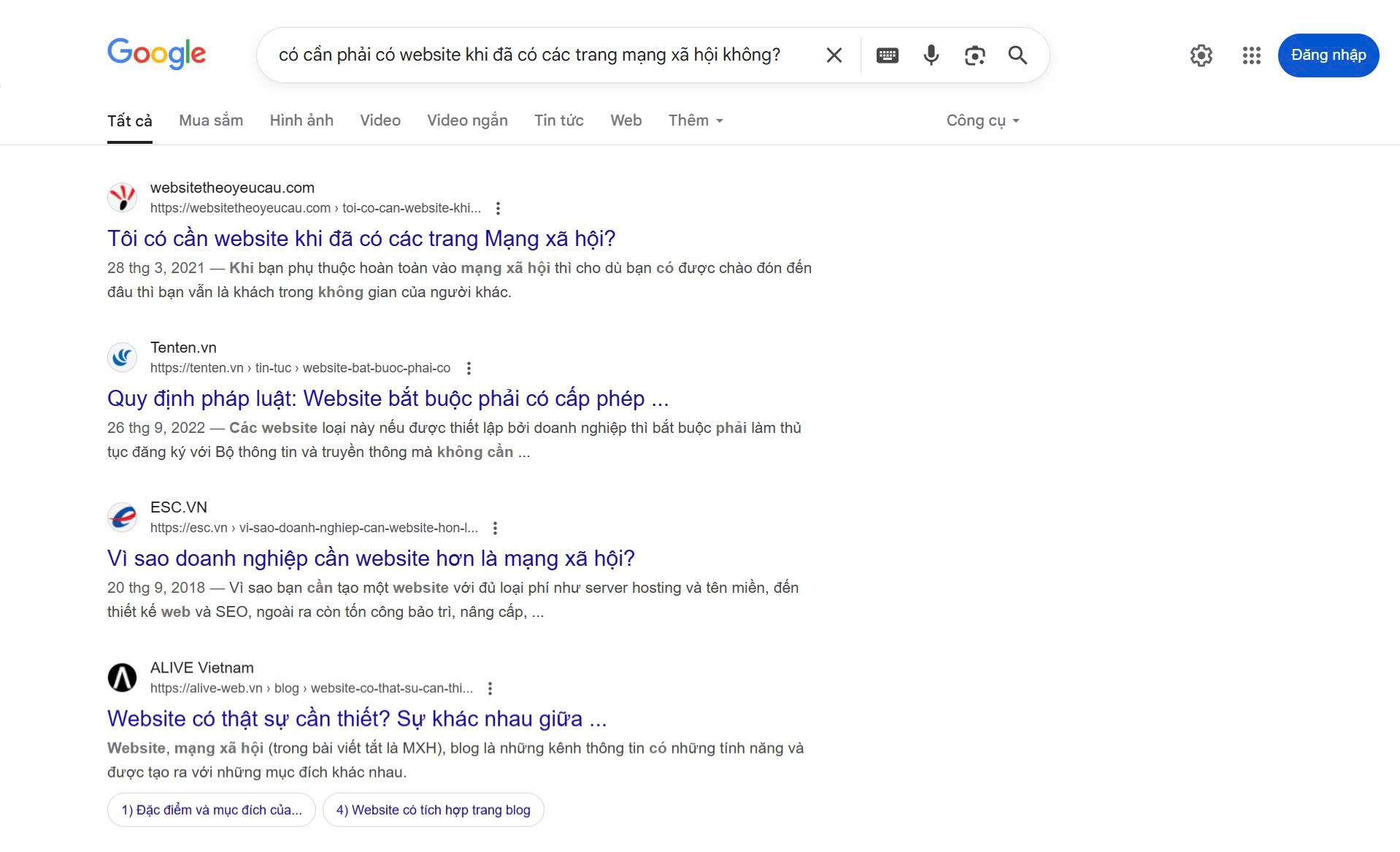 Dạng người dùng truy vấn tìm hiểu thông tin