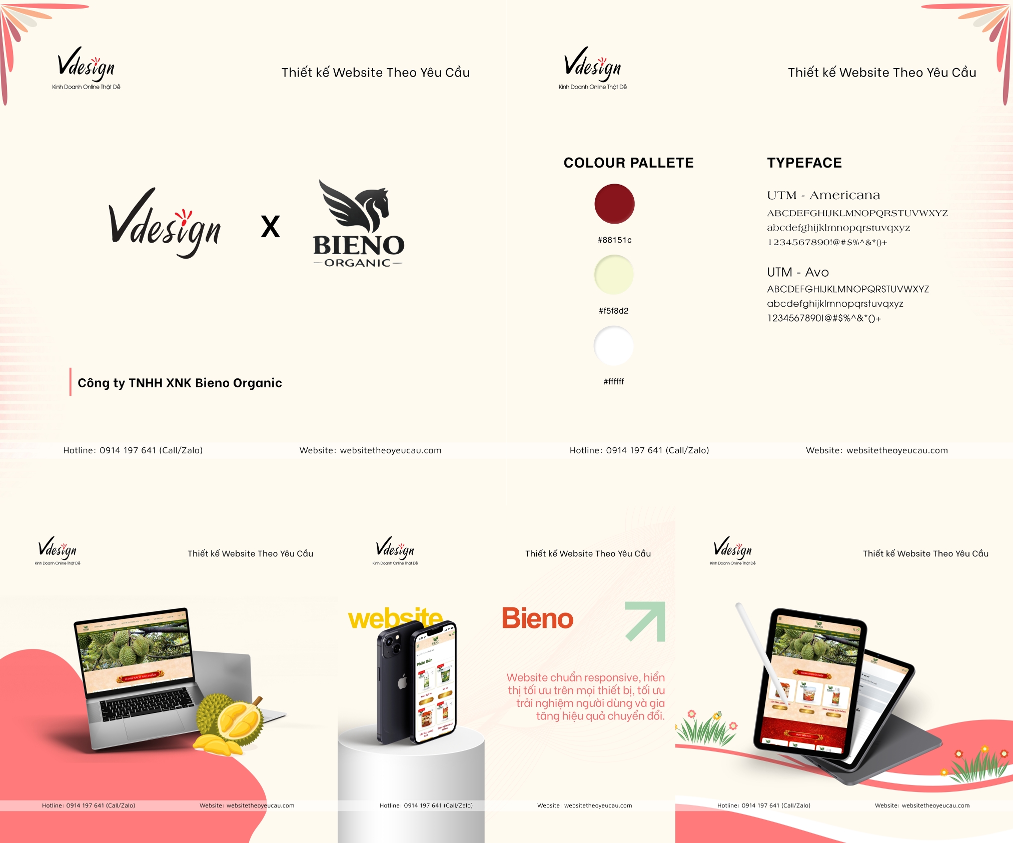 Website Bieno Organic