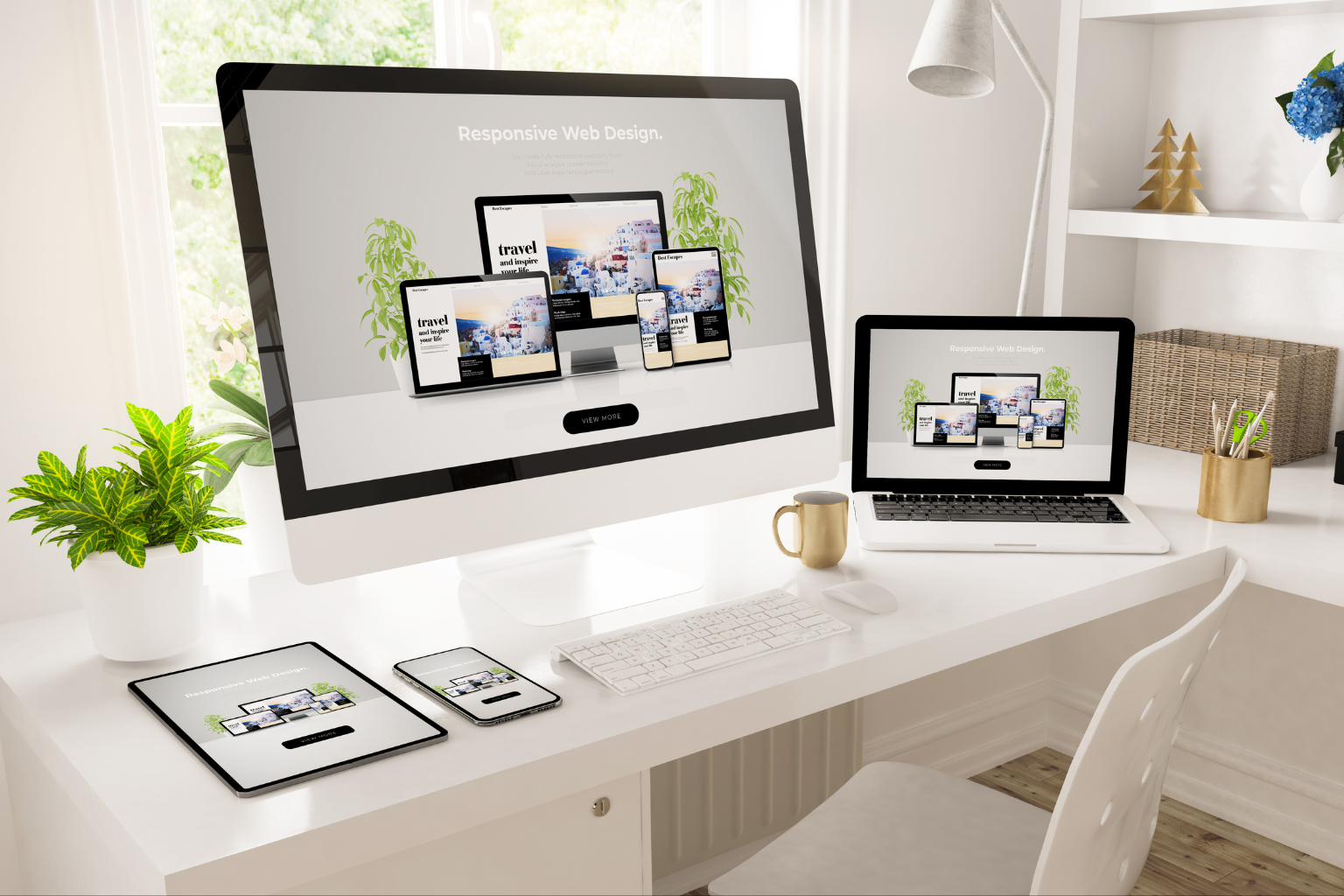 Responsive website sẽ giúp hiển thị đẹp trên mọi thiết bị