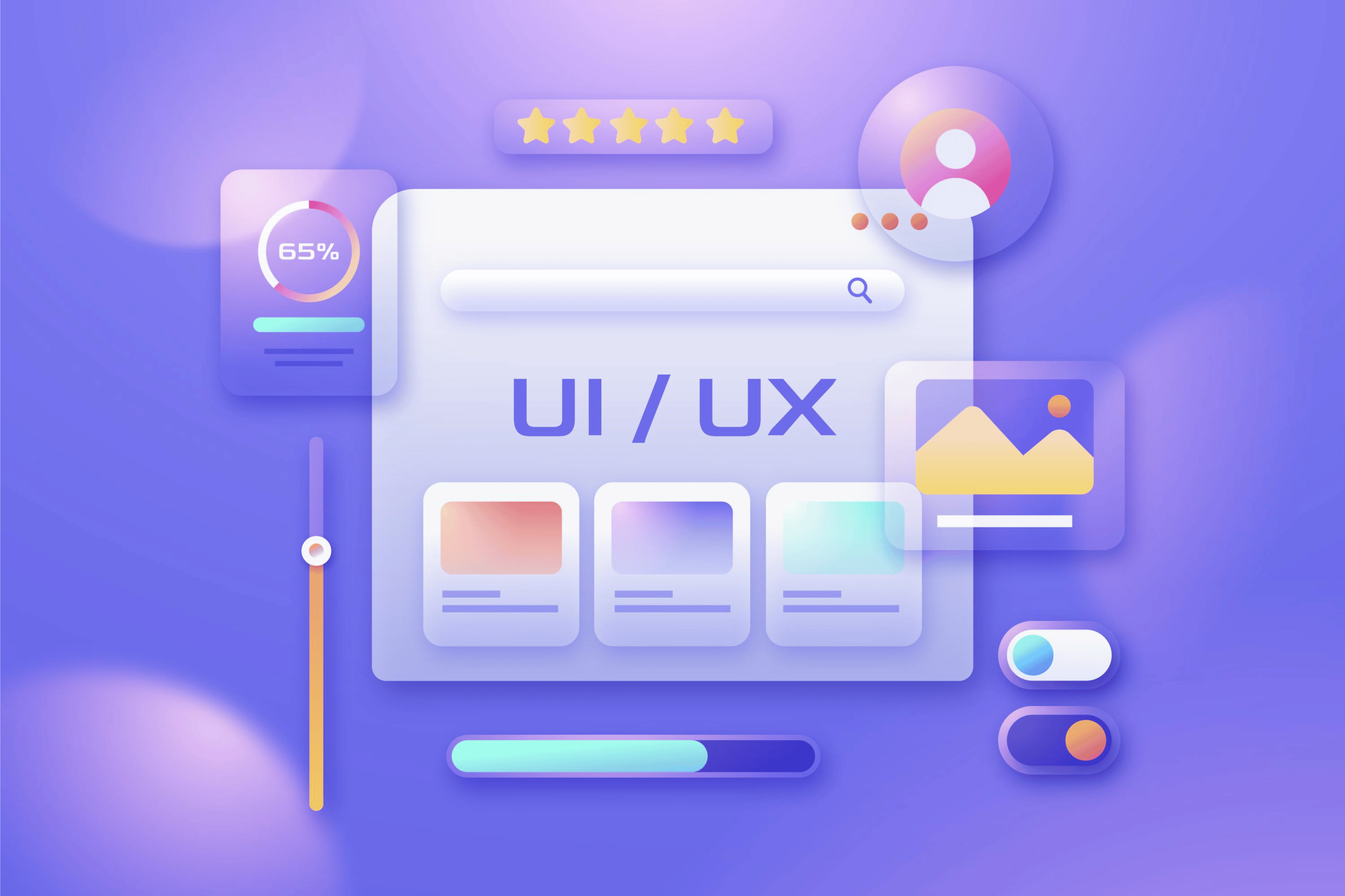 Giao diện UI/UX là yếu tố quyết định ấn tượng đầu tiên và giữ chân khách truy cập ngay từ vài giây đầu.