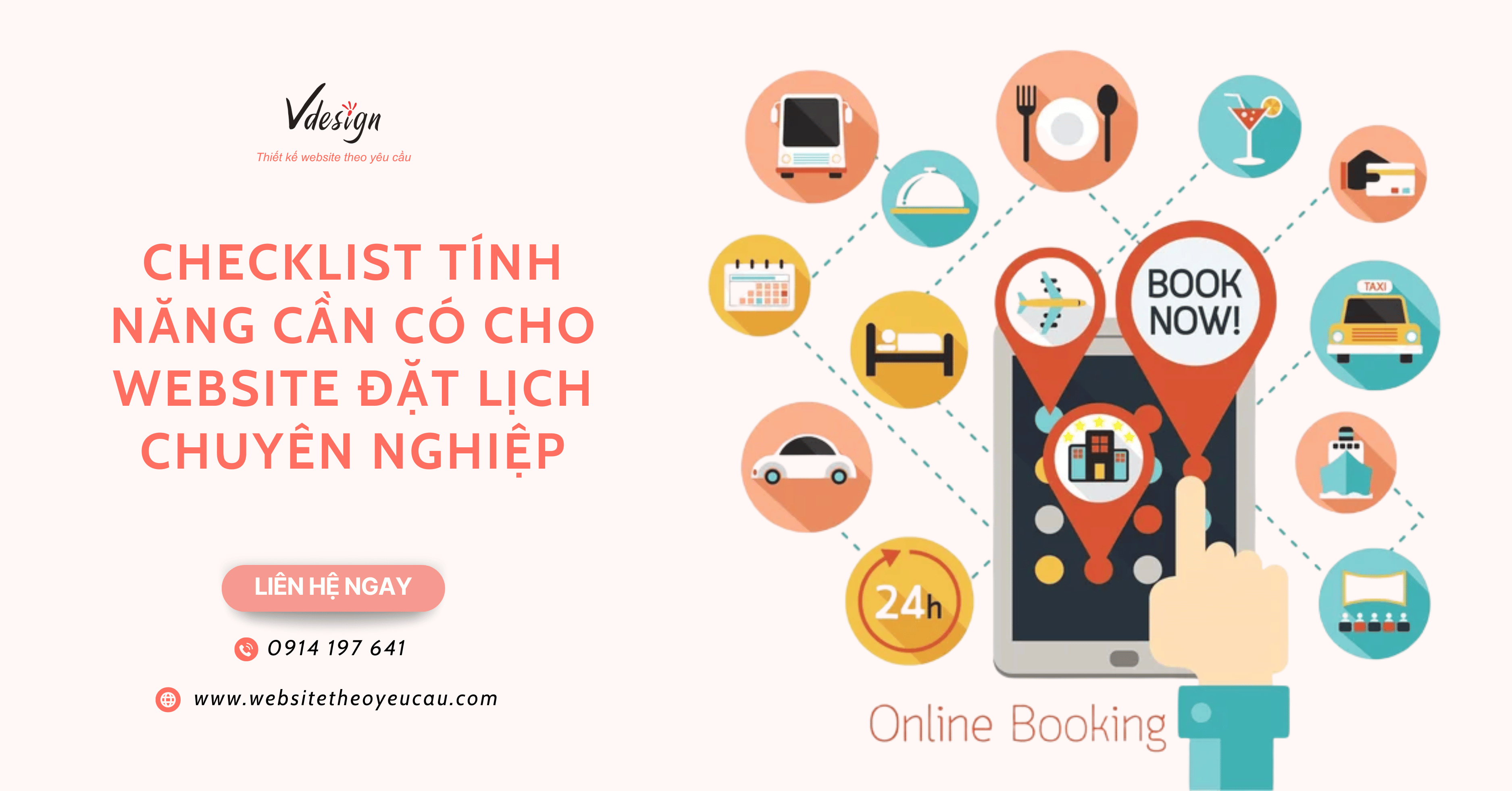 Checklist tính năng cần có cho website đặt lịch chuyên nghiệp