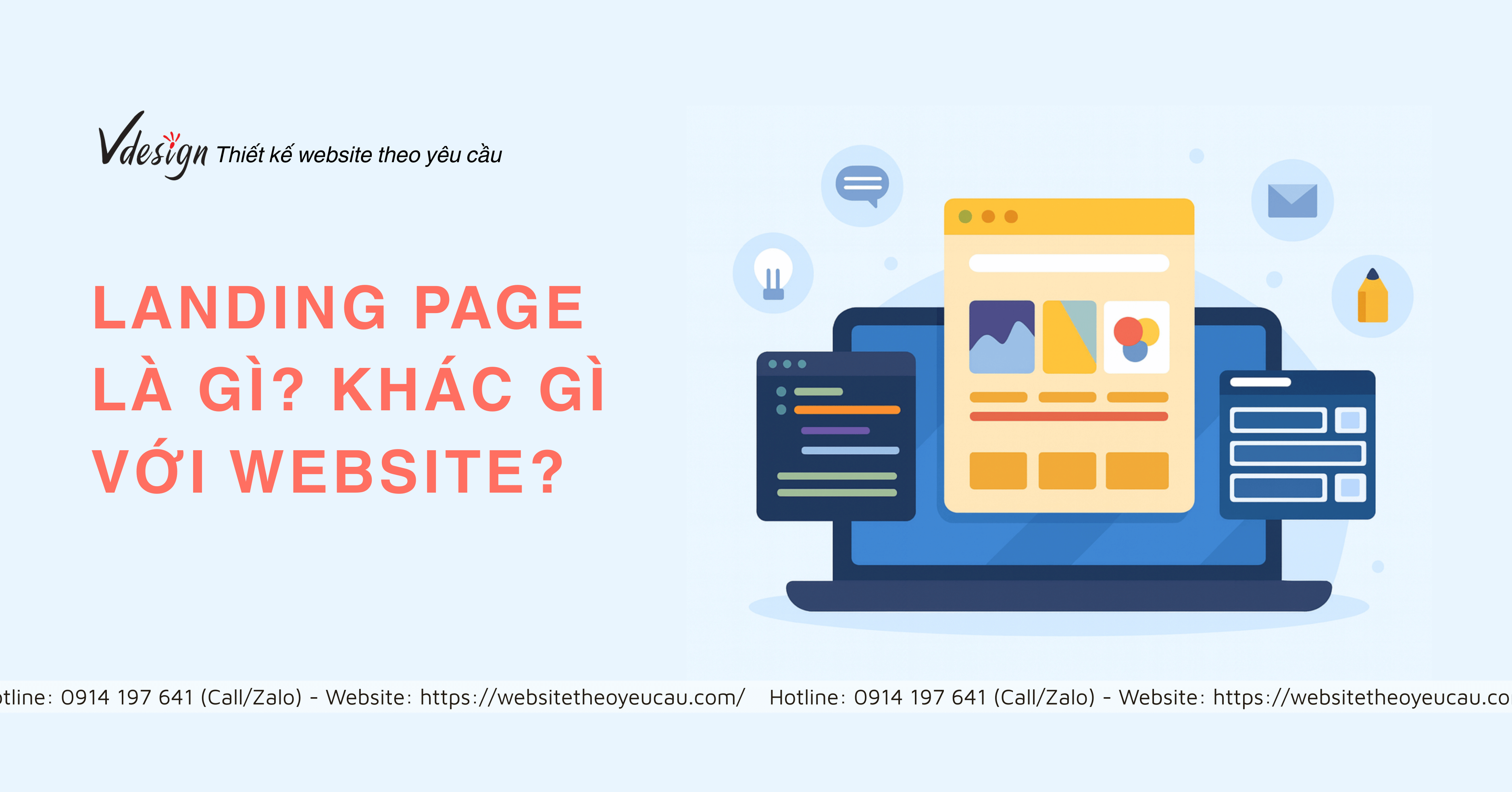 Landing Page là gì? Khác gì với Website?