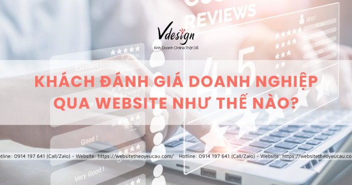 Khách đánh giá doanh nghiệp qua website như thế nào?