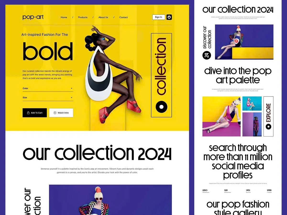 Ref: Dribbble by Mike Taylor