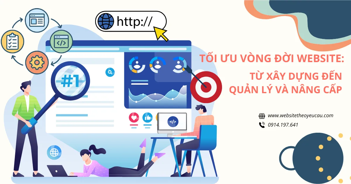 Tối ưu vòng đời website: Từ xây dựng đến quản lý và nâng cấp