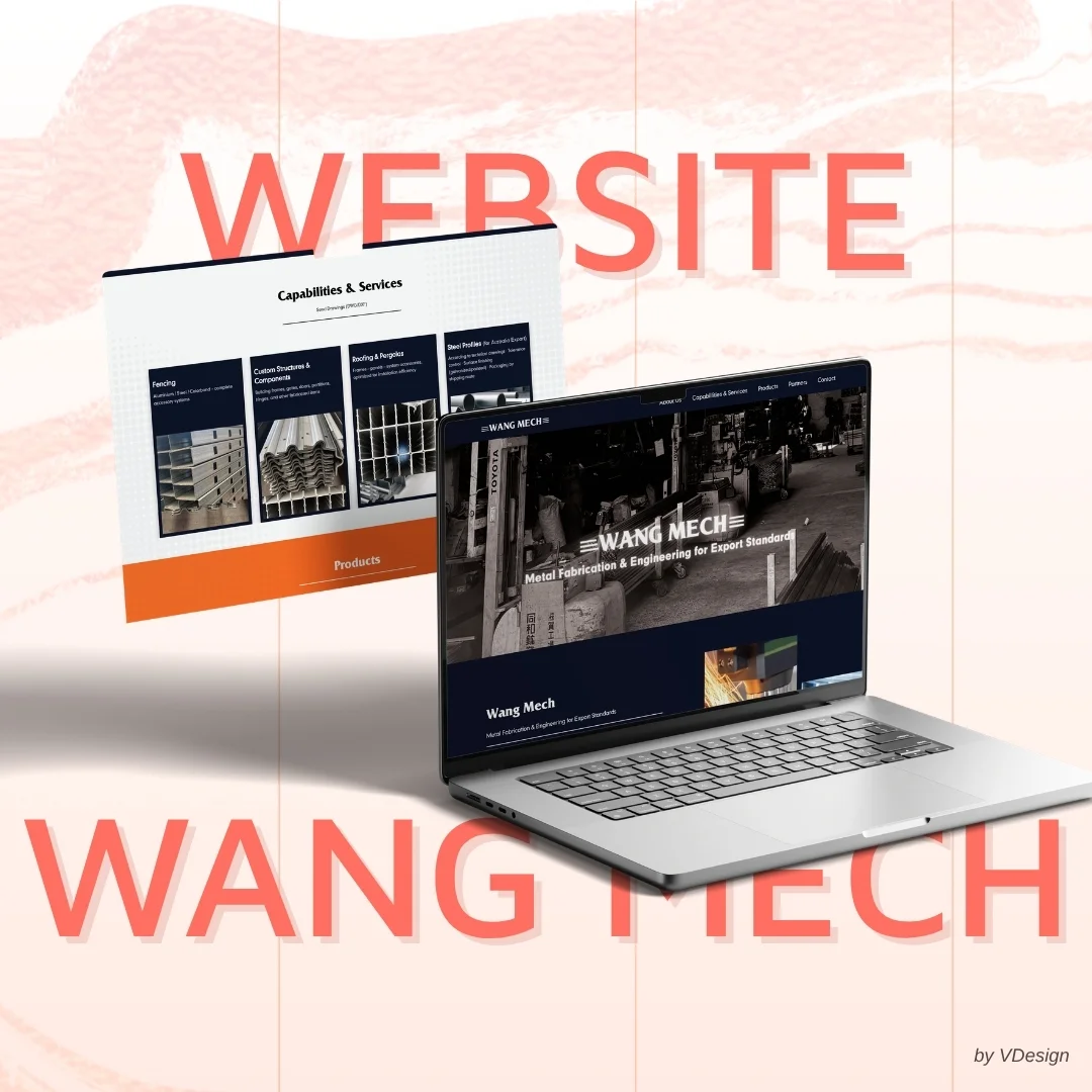 Dự Án Landing Page WANG MECH