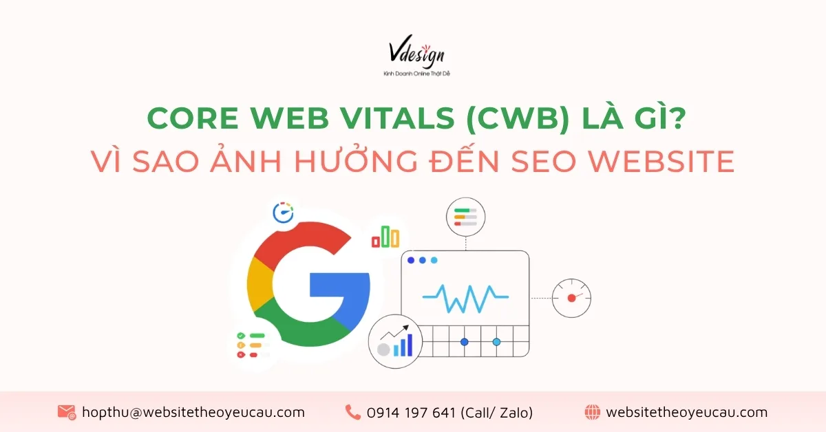 Core Web Vitals (CWV) là gì? Vì sao ảnh hưởng đến SEO website?