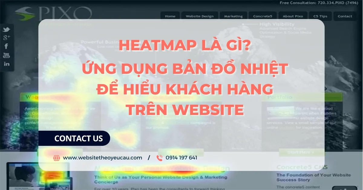 Heatmap là gì? Ứng dụng bản đồ nhiệt để hiểu khách hàng trên website