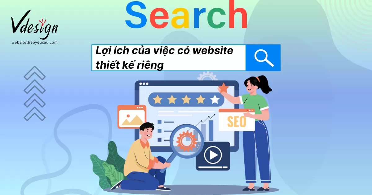 Lợi ích của việc có website thiết kế theo yêu cầu