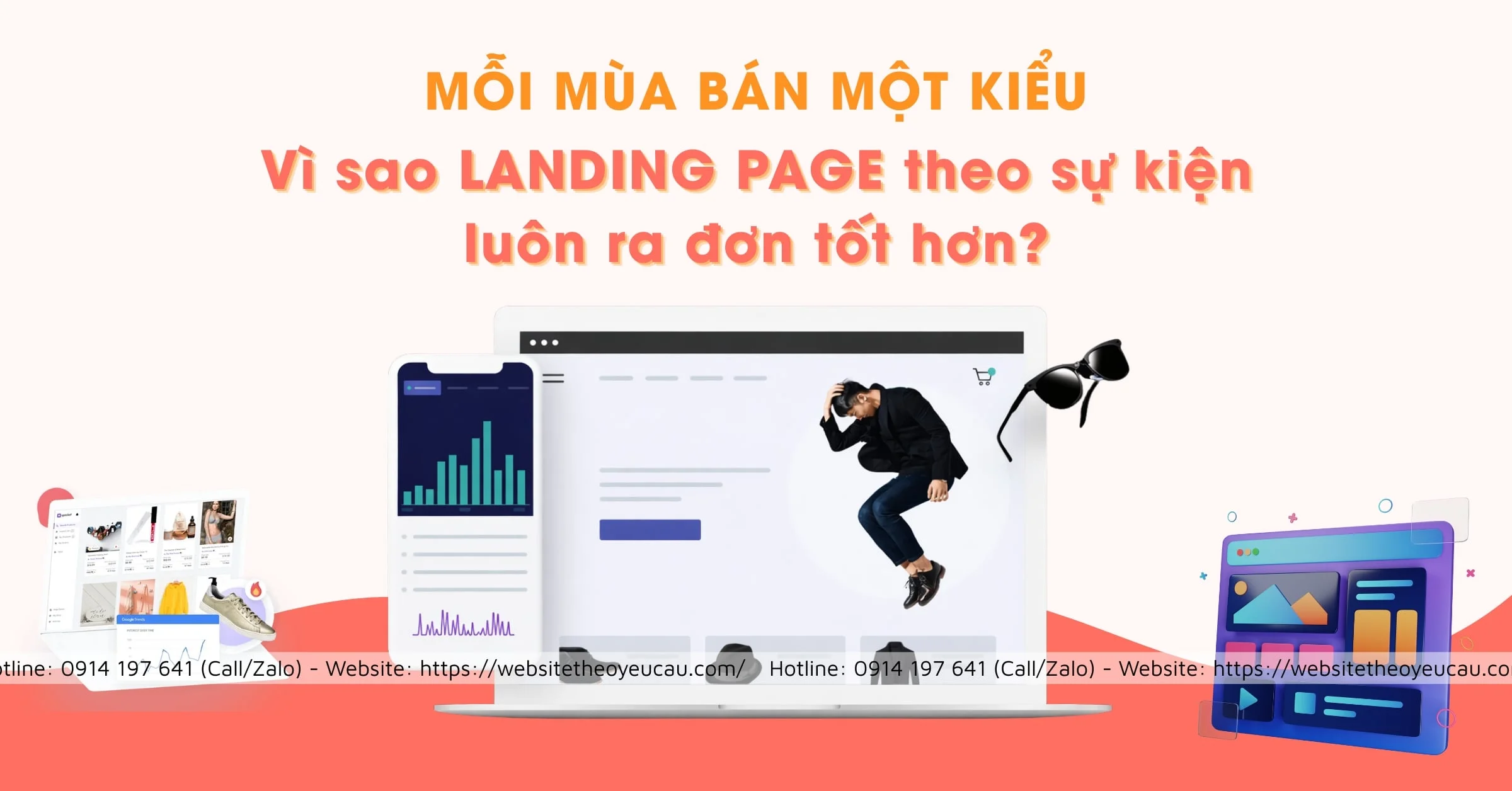Mỗi mùa bán một kiểu: Vì sao landing page theo sự kiện luôn ra đơn tốt hơn?