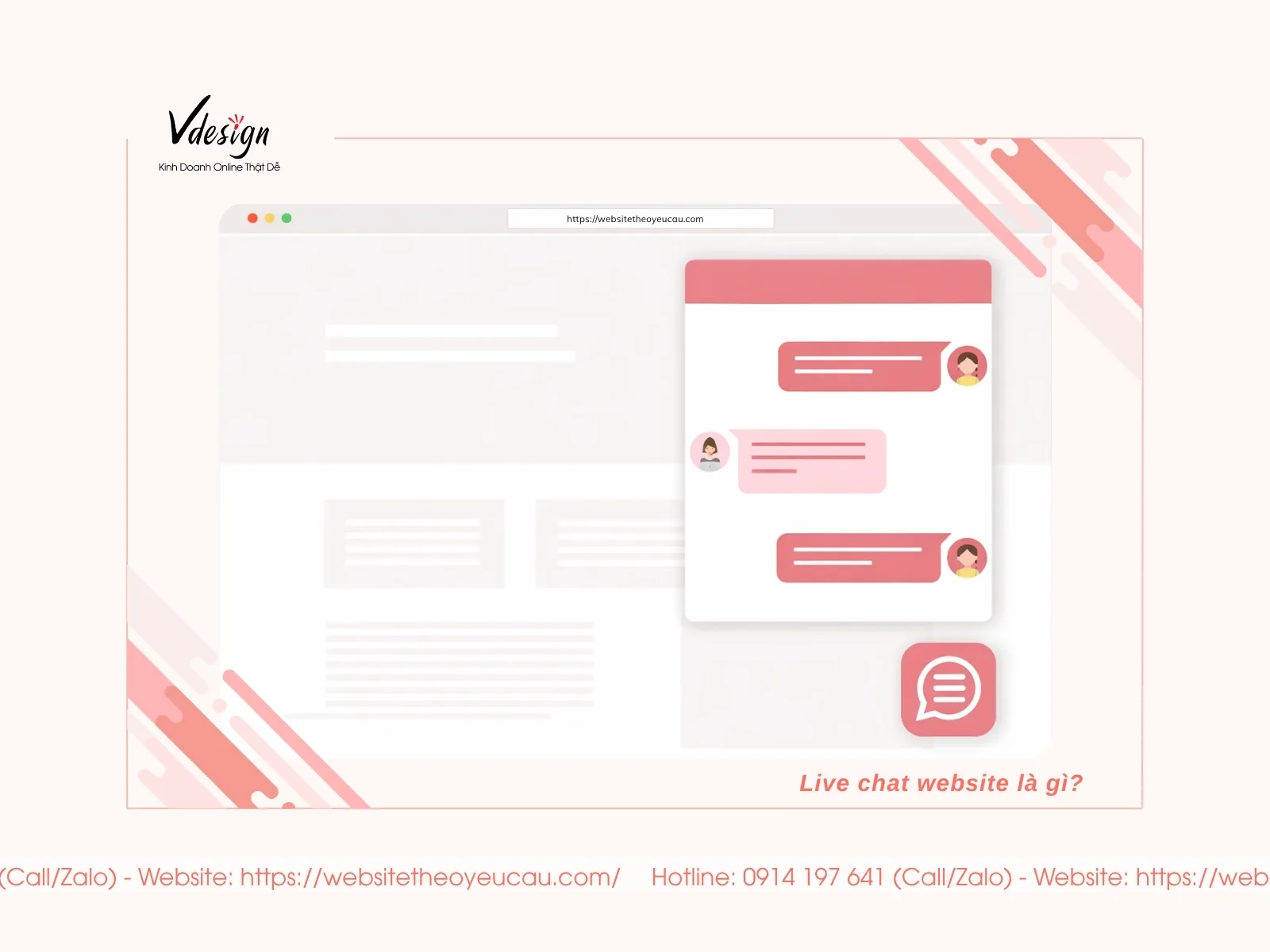 Live chat website là gì?