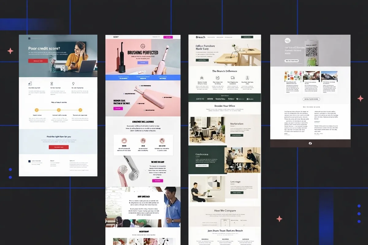 Với nhiều mẫu theo từng ngành, template landing page cho phép triển khai linh hoạt và test thị trường hiệu quả.