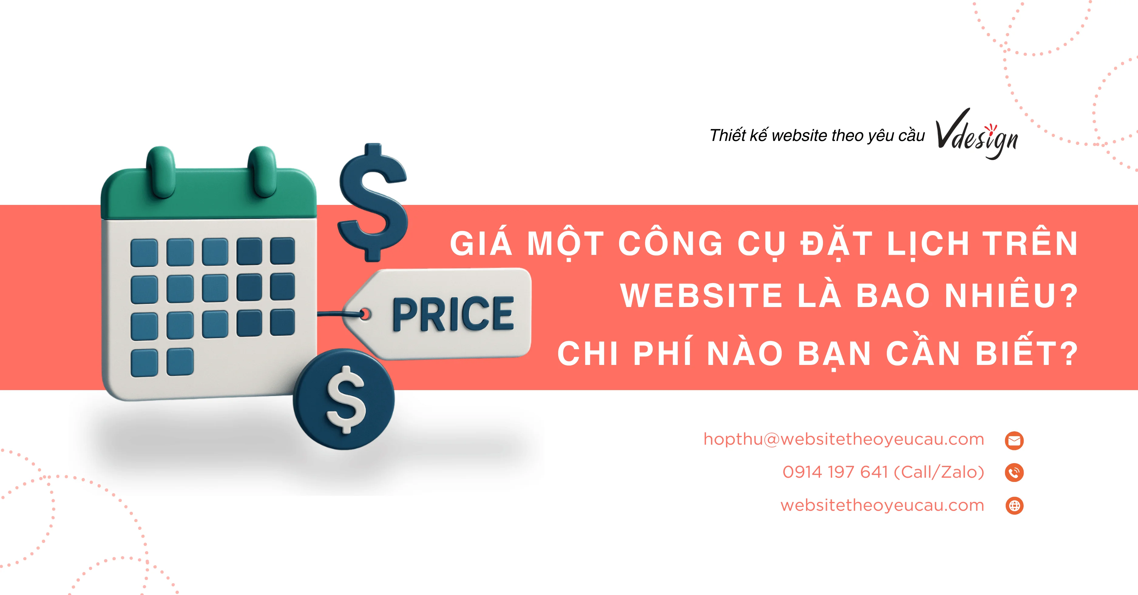 Giá một công cụ đặt lịch trên website là bao nhiêu? Chi phí nào bạn cần biết?