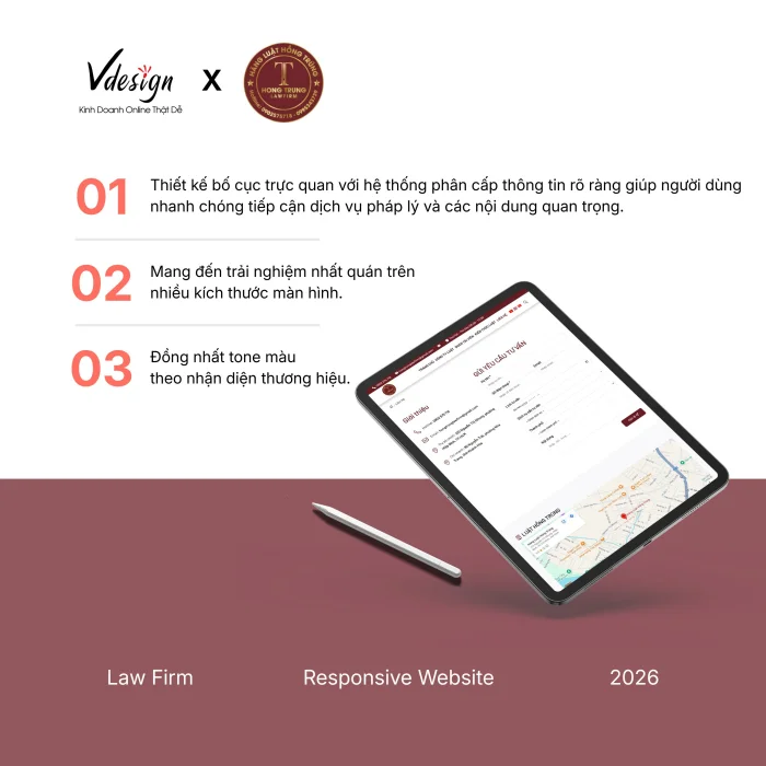 Dự Án Website LUẬT HỒNG TRÚNG