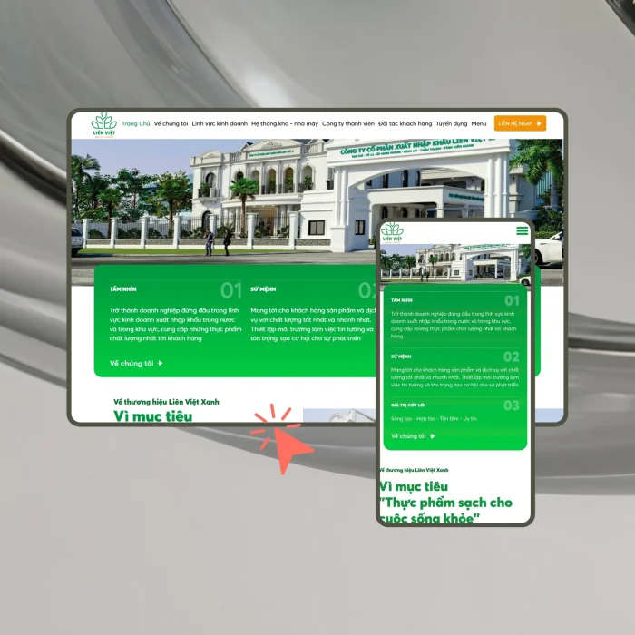 Dự Án Website LIÊN VIỆT XANH