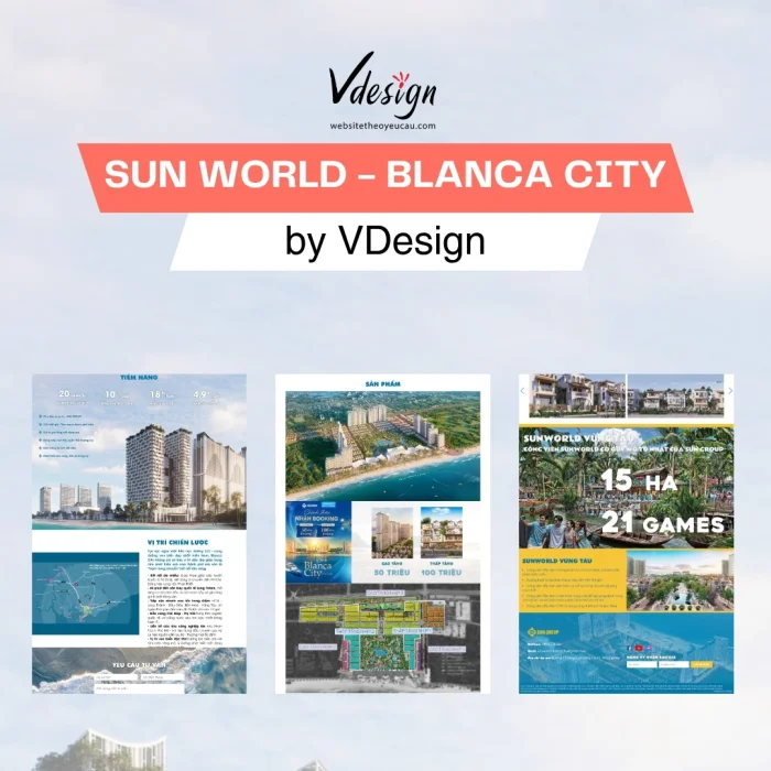 Dự Án Landing Page BLANCA CITY