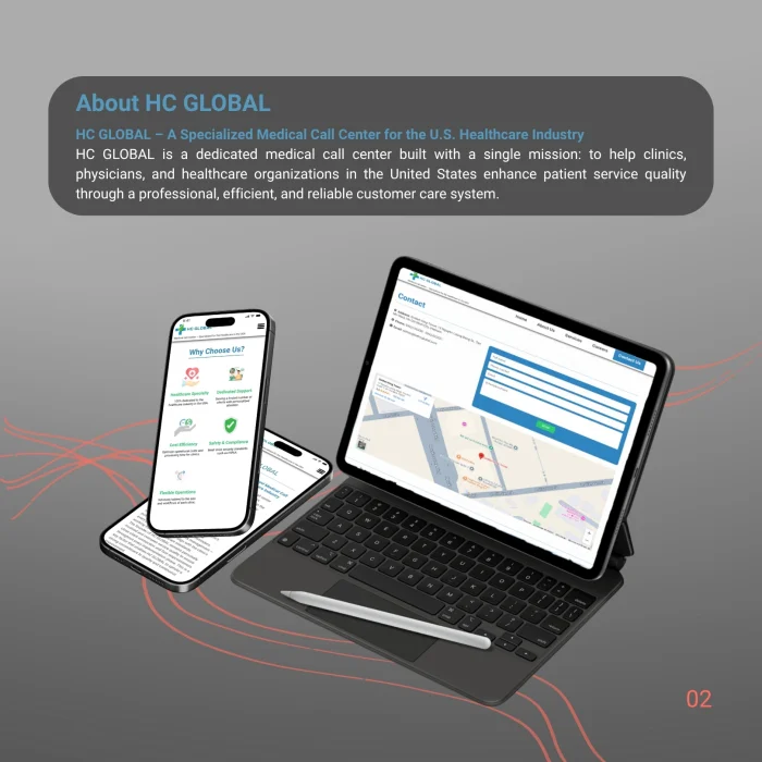Dự Án Landing Page The HC Global