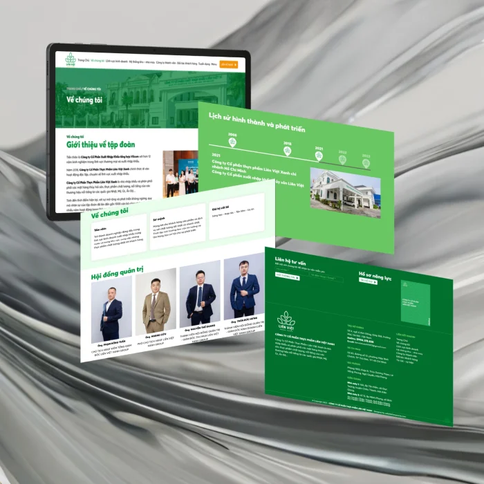 Dự Án Website LIÊN VIỆT XANH