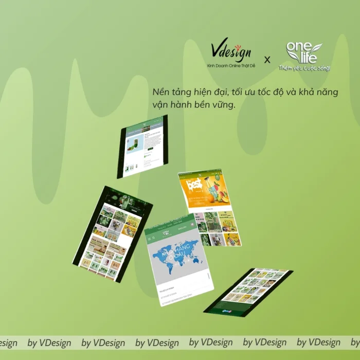 Thiết kế website bán hàng Onelife