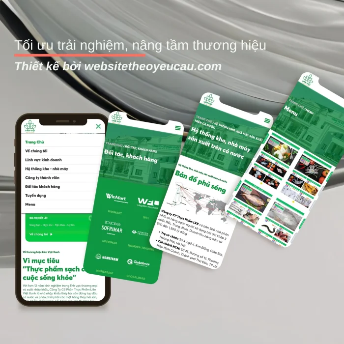 Dự Án Website LIÊN VIỆT XANH